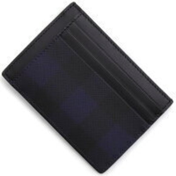 Burberry Check Wallets - Men – myCompañero Burberry Navy CHASE NCE Check Wallet Blue
